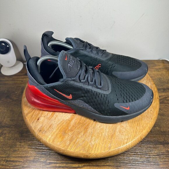 Nike‎ Air Max 270 Reflective Safari 2018 Black Men's Size 10.5 Shoe BQ6525-001